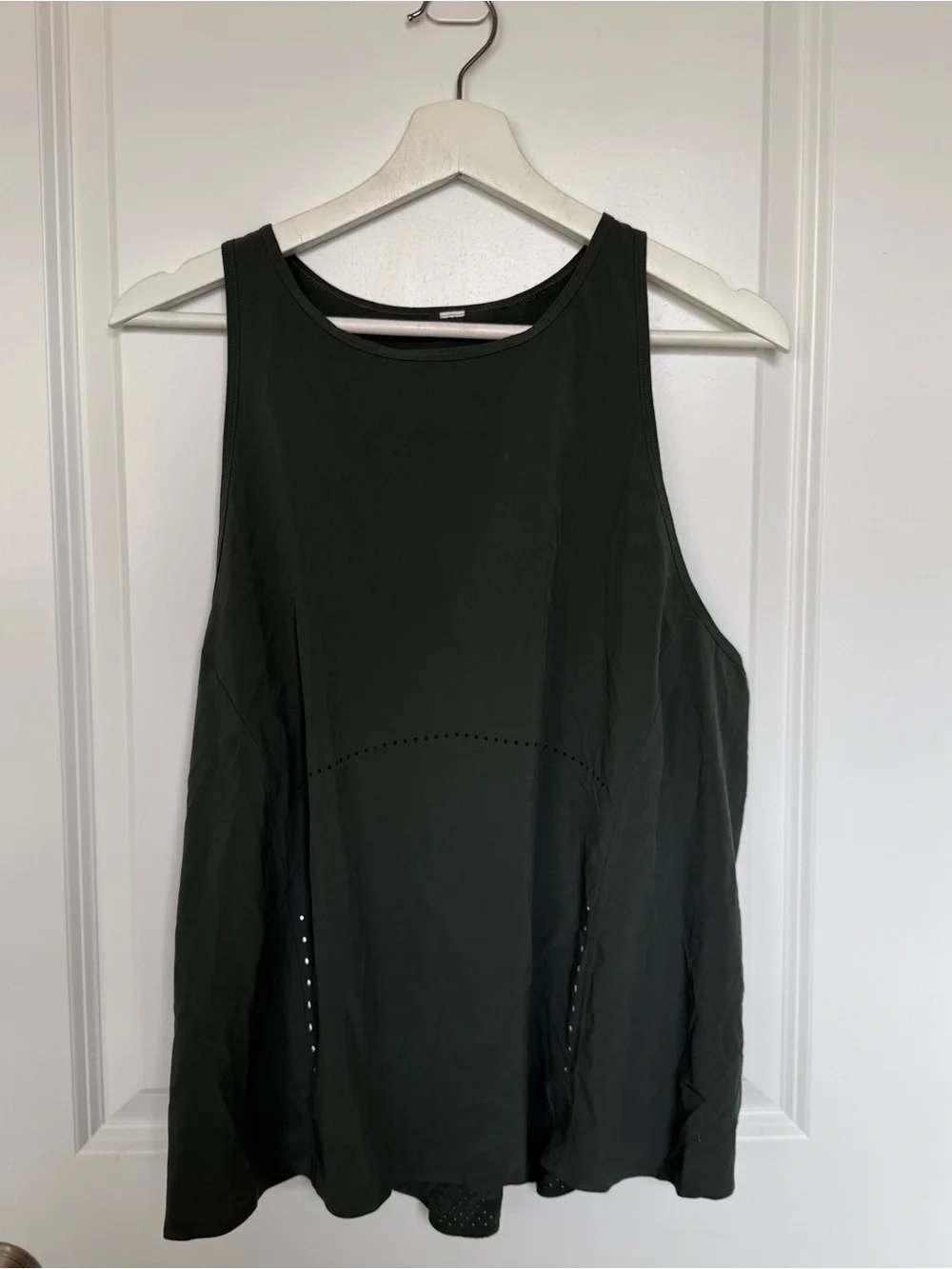 lululemon athletica breathable running tank - light spruce green